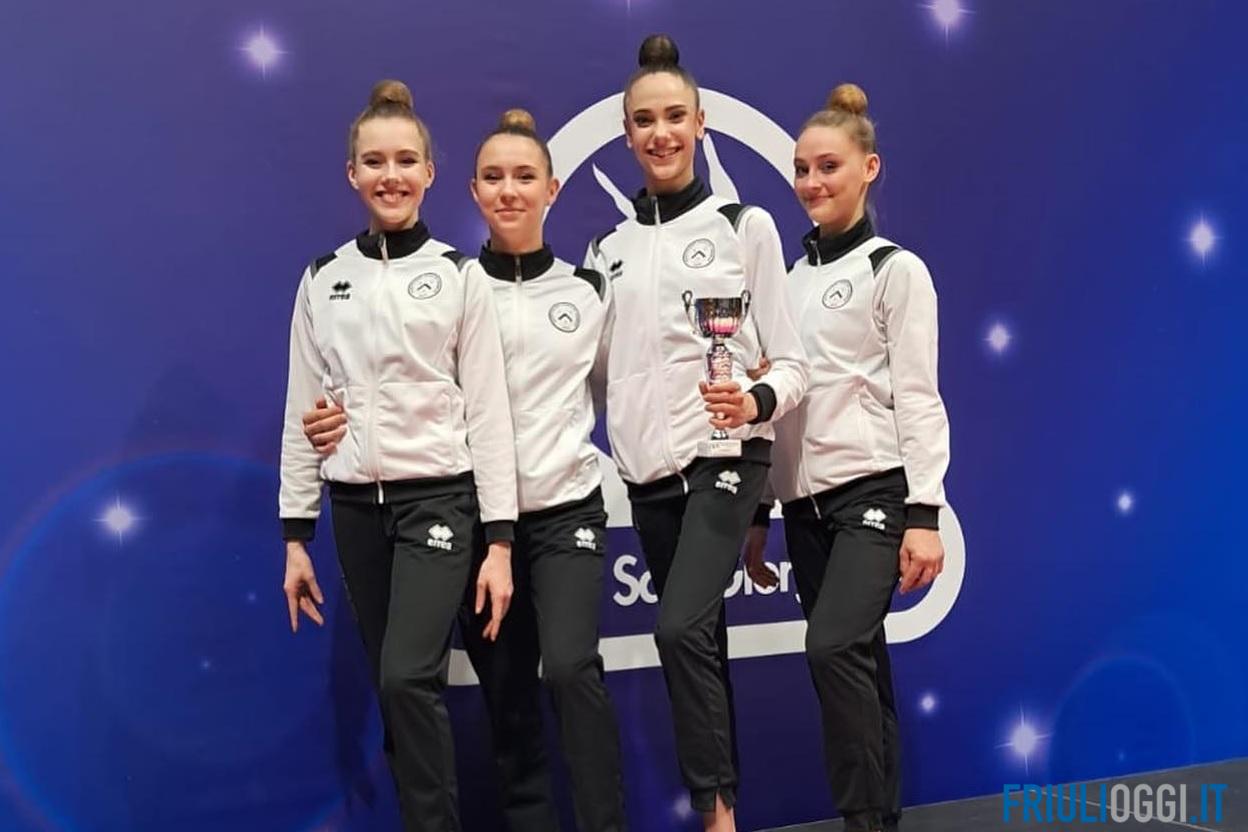 Ritmica, l'Asu al 2° posto in A1 e ora le friulane volano in finale